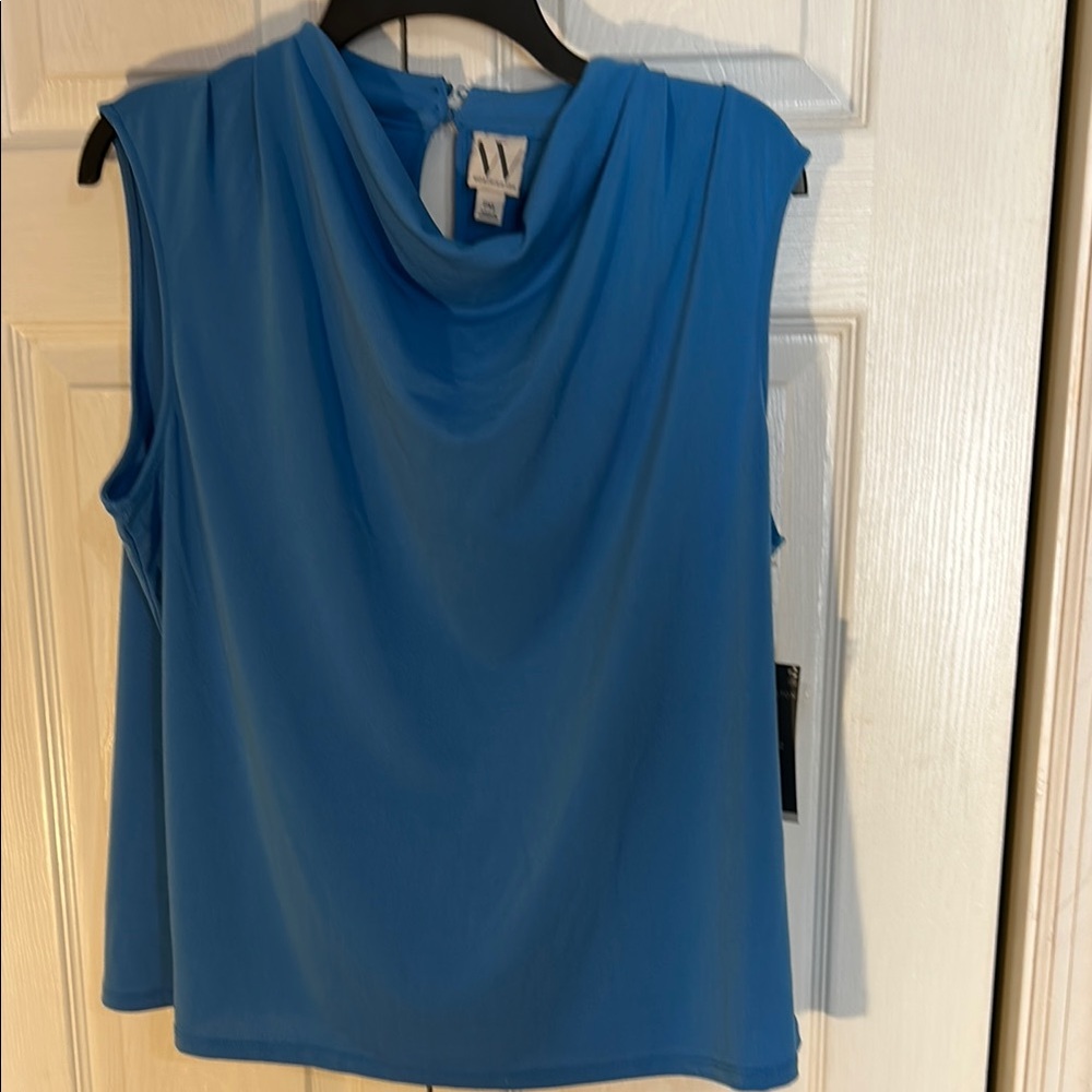 Blue Sleeveless Top NWT